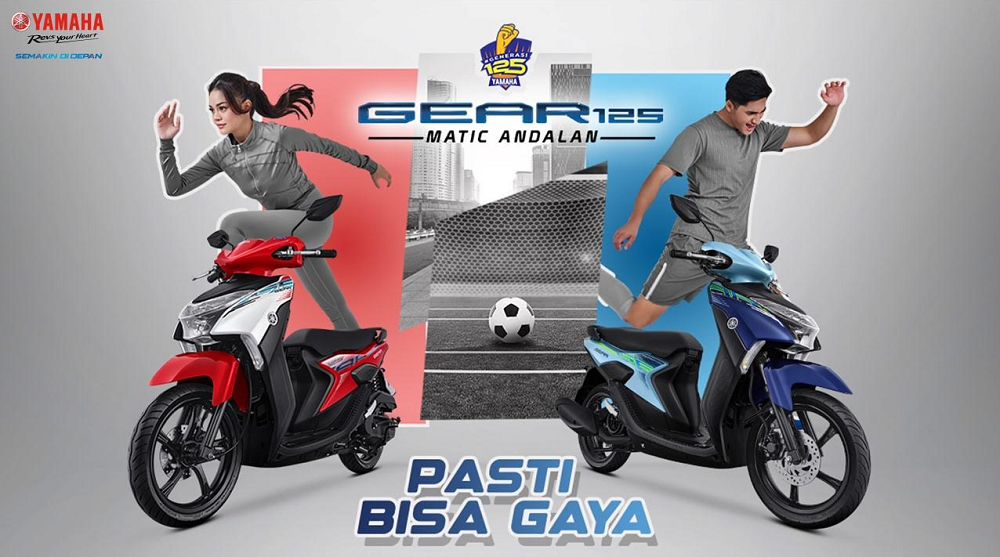 Si Paling Serba Bisa! Matic Andalan Yamaha Gear 125 Hadir dengan Varian Warna Baru