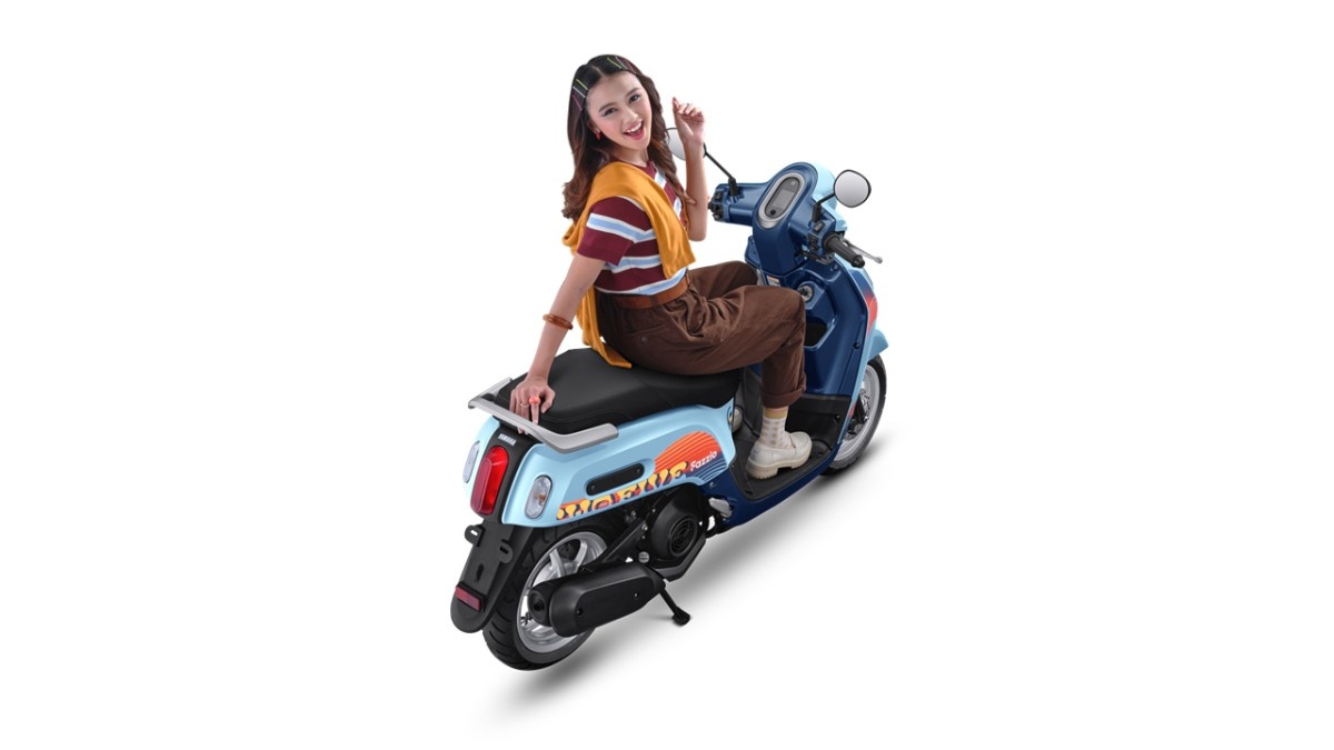 Yamaha Fazzio Hybrid Special Edition Sunset Blue Meluncur, Tampil Lebih Fresh dengan Nuansa Senja Pantai