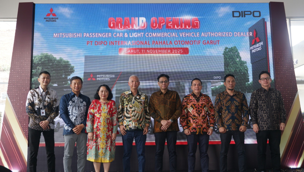 Perkuat Jaringan Purnajual di Jawa Barat, Mitsubishi Resmikan Dealer DIPO Garut