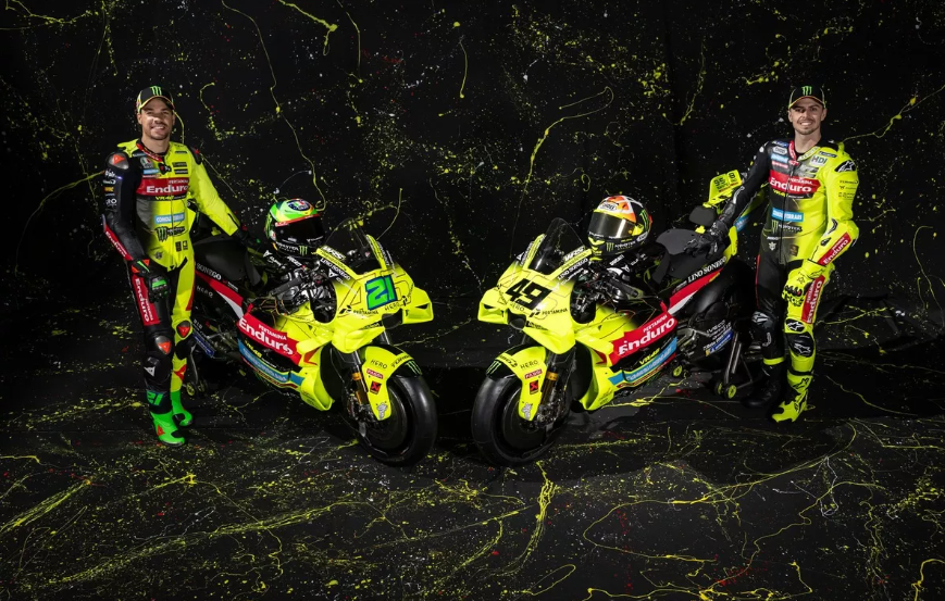 Keren! Begini Tampang Livery Baru VR46 Racing Team di MotoGP 2026, Ada Corak Bendera Merah-Putih!