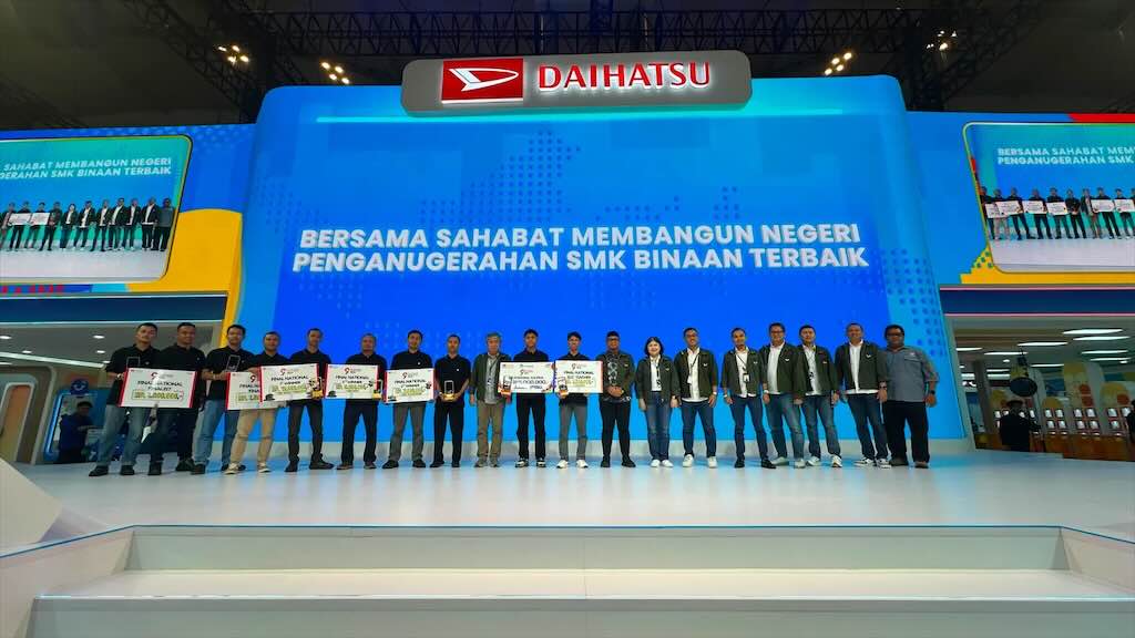 Daihatsu Beri Penghargaan SMK Binaan Terbaik di GIIAS 2026