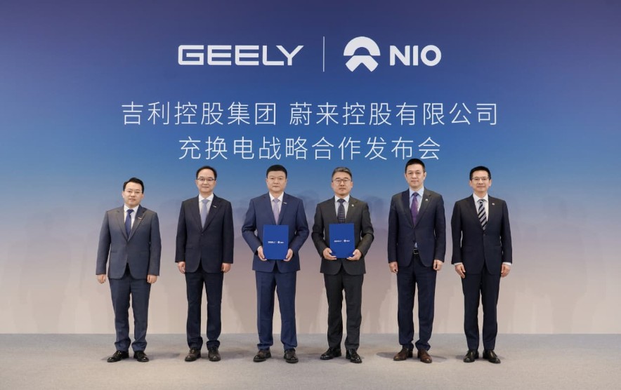Geely-NIO Perkuat Ekosistem Mobil Listrik, Jaringan Charging dan Battery Swapping Bakal Diperluas