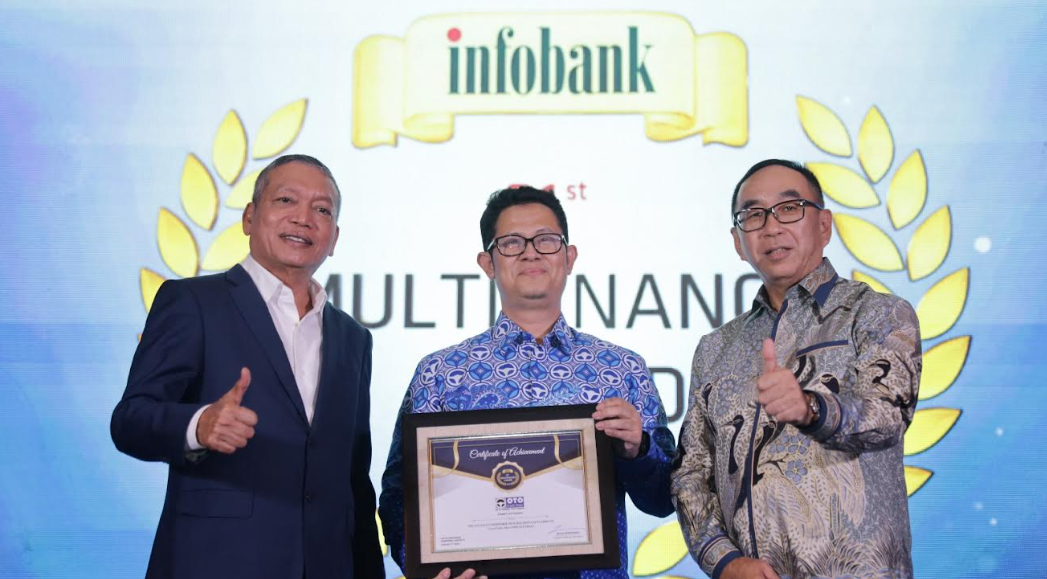 PT Summit Oto Finance Sabet Penghargaan Bergengsi di Ajang Infobank Multifinance Award 2025