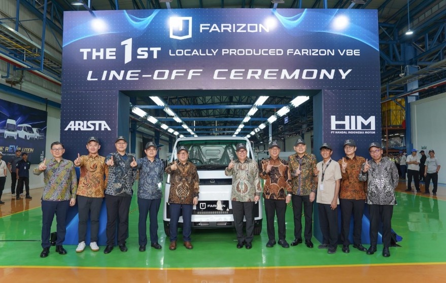 Farizon V8E Mulai Dirakit Lokal di Purwakarta, Jadi Pijakan Baru Kendaraan Komersial Listrik Indonesia
