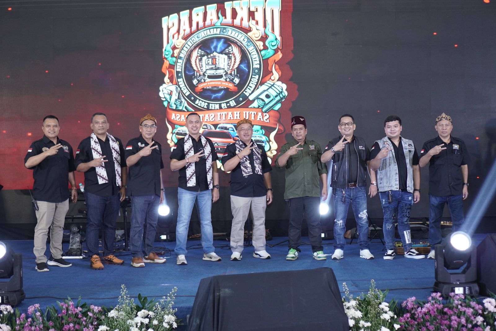 Enam Chapter Pajero Indonesia Family Deklarasi dan Pengukuhan Marshal Bersama