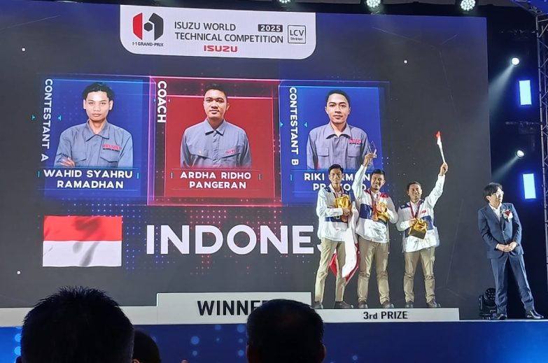 Selamat! Tim Mekanik Isuzu Indonesia Raih Prestasi Gemilang di Ajang I1-GP Thailand 2025