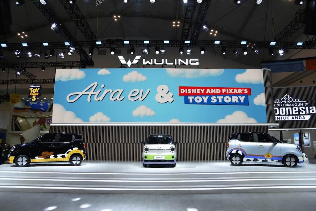 Kolaborasi Wuling Aira EV dan Disney and Pixar’s Toy Story 5 Resmi Meluncur di GIIAS 2026