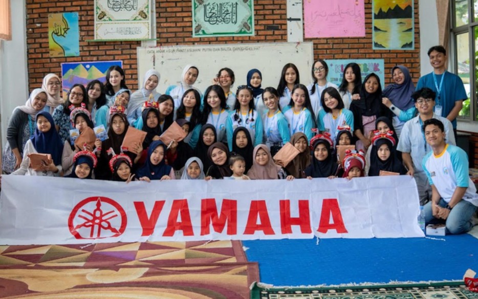 Semarak Kemerdekaan, Yamaha Youth Community Jakarta Tebar Kebahagiaan di Panti Asuhan