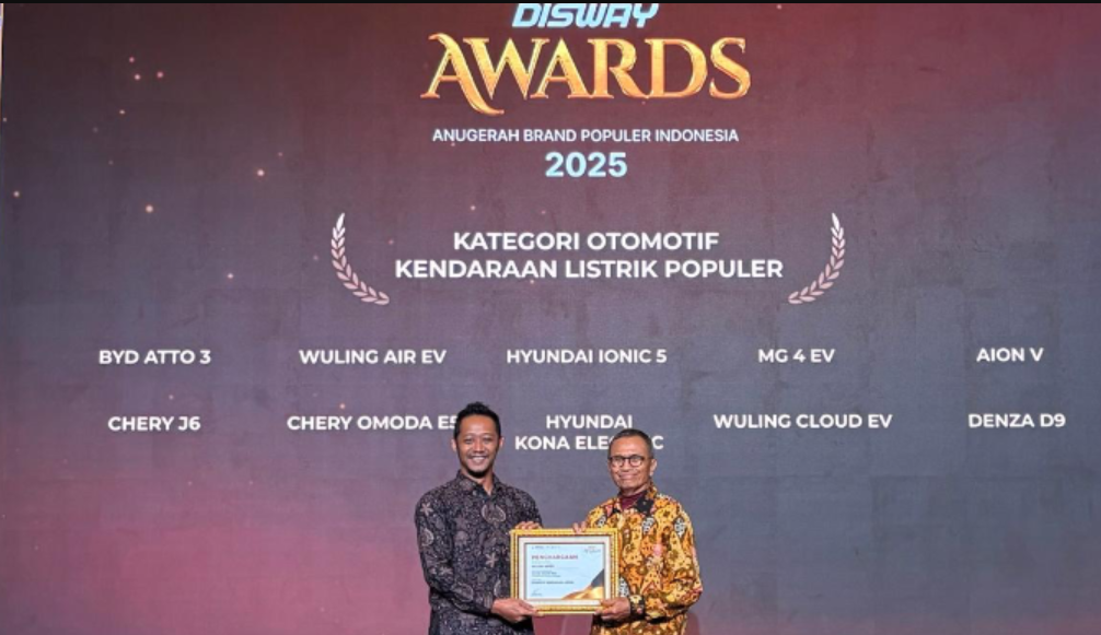 Wuling Panen Penghargaan di Ajang Disway Awards 2025