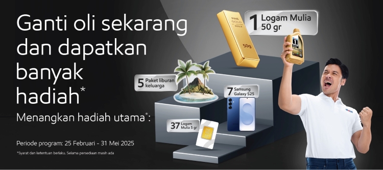Mobil Lubricants Gelar Program Undian, Cuma Beli Oli Bisa Bawa Pulang Hadiah Menarik