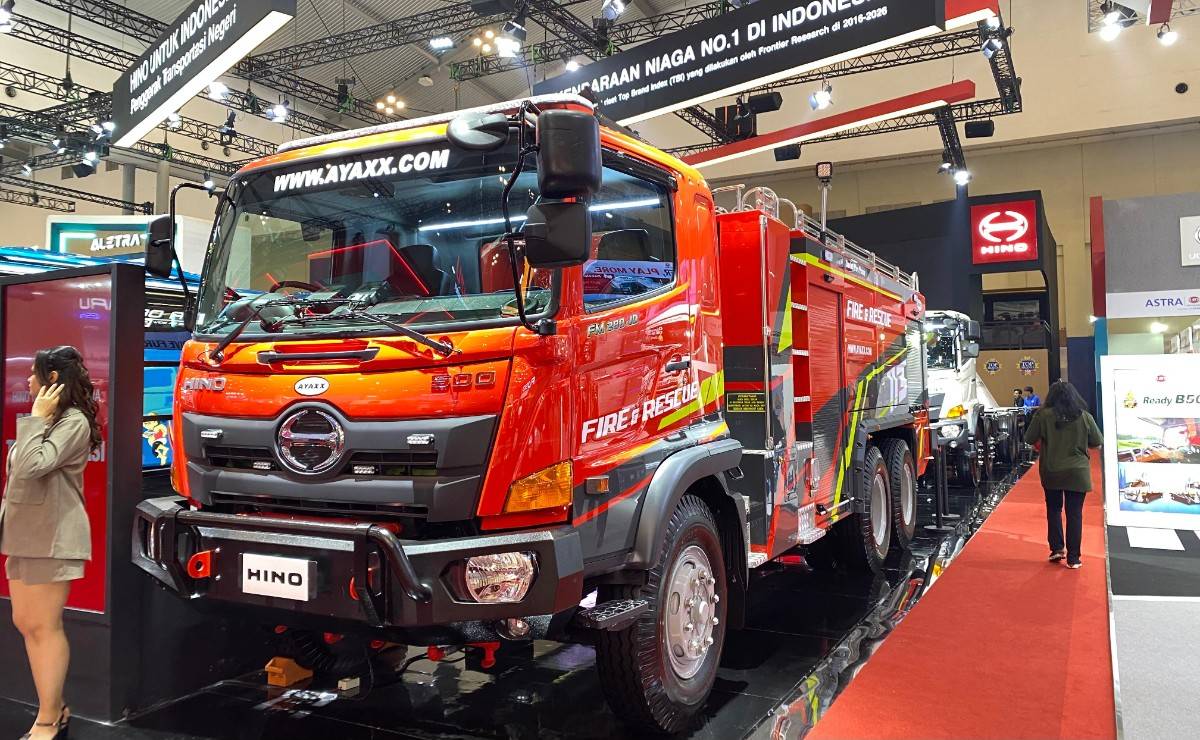 Hino Pamer Truk Pemadam Kebakaran di GIIAS 2026, Begini Spesifikasinya