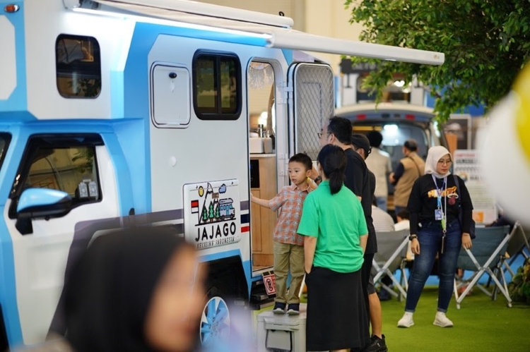 Spot Wajib di Kunjungi Bagi Keluarga, Nikmati Keseruan Campervan Show di MUF GJAW 2024