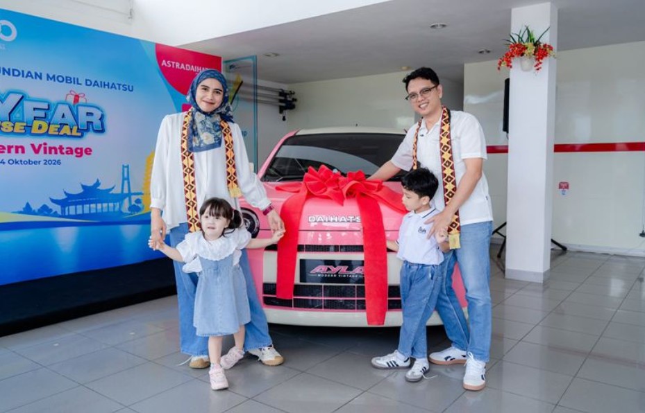 Kejutan Mid Year Surprise Deals 2026, Warga Lampung Menang Hadiah Utama Ayla Modern Vintage