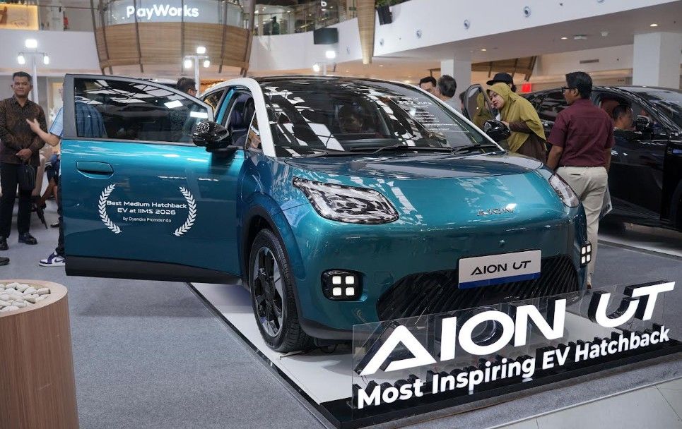 GAC AION UT dan AION V Tebar Pesona di Indomobil Expo Palembang 2026, Harga Mulai Rp 350 Jutaan
