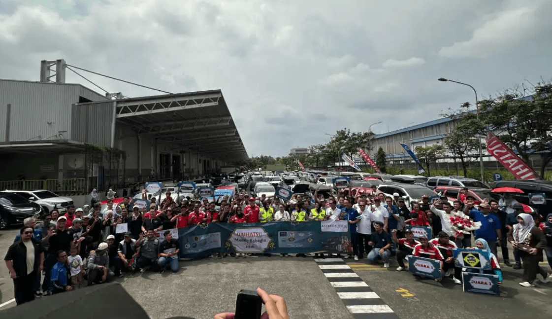 Daihatsu Berangkatkan Ratusan Peserta Mudik Bareng Sahabat Club