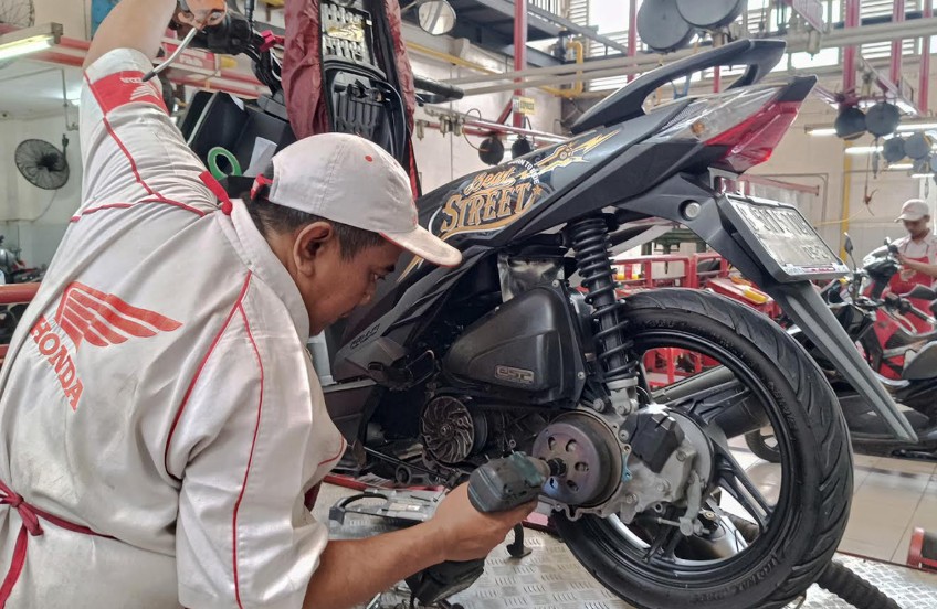 Penyebab Motor Matik 'Ndut-Ndutan', Segera Cek Bagian Jeroan Ini!