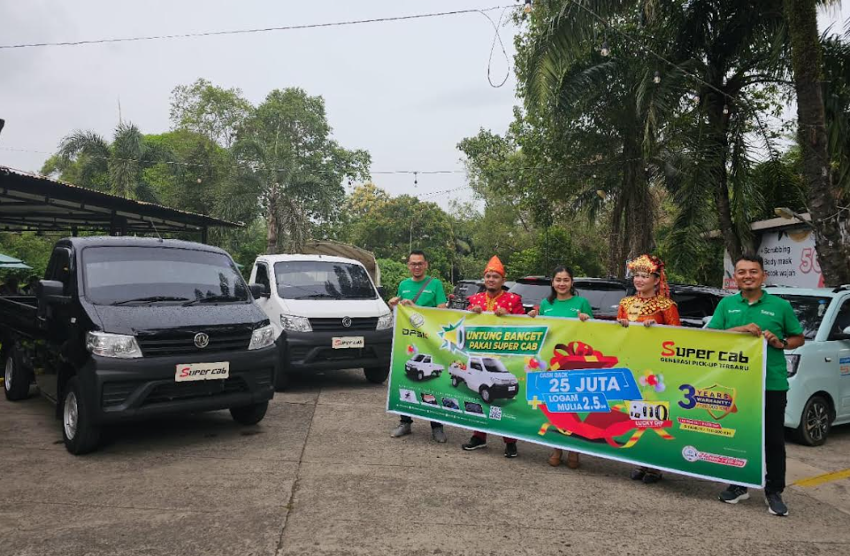 Dukung Mobilitas Bisnis, DFSK Gelar Kampanye 'Untung Banget Pakai Super Cab' di Palembang