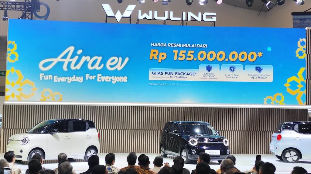 Wuling Siapkan Promo Menarik untuk Aira EV di GIIAS 2026, Harga Mulai Rp155 Juta