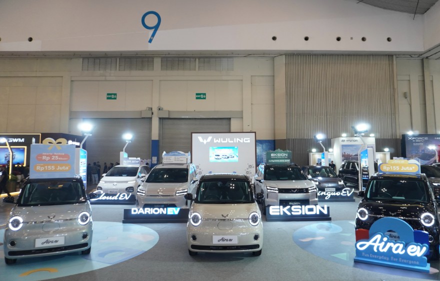 Wuling Tebar Promo dan Ajak Pengunjung Coba Mobil Listrik di BCA Expo 2026