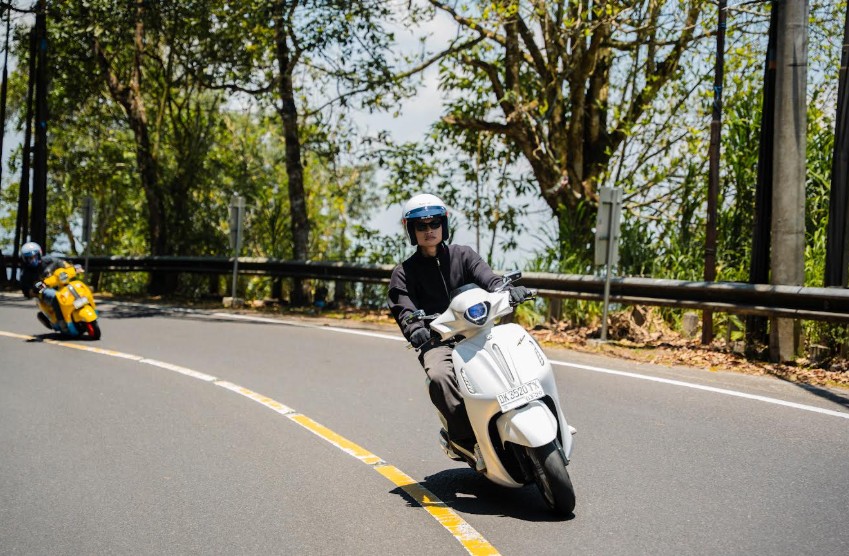 Yamaha Grand Filano Hybrid Diajak Riding 180 Km Keliling Bali, Konsumsi BBM Tembus 66,7 Km/Liter