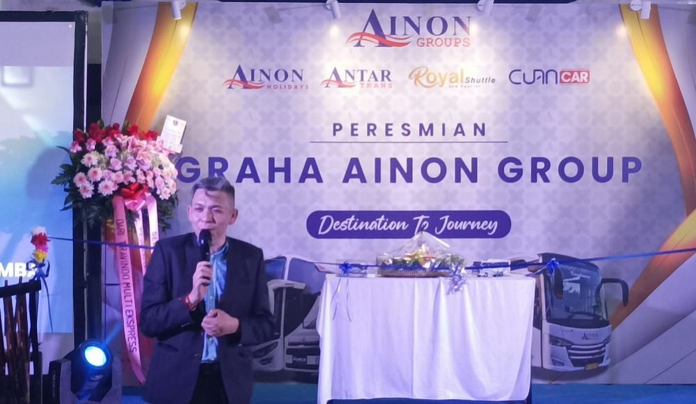 Ainon Holidays Tempati Kantor dan Garasi Baru,  Siap Terus Berikan Layanan Kelas Pelayanan Prima