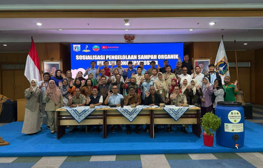 Gelar Pelatihan Pengelolaan Sampah Organik, Daihatsu Ajak Masyarakat Jakarta Utara Peduli Lingkungan