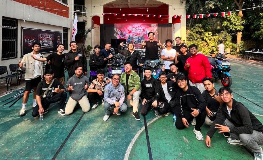 Yamaha Ajak Pengguna MAXi, Classy dan GEAR ULTIMA Seru-seruan Bareng Rayakan HUT RI ke-81