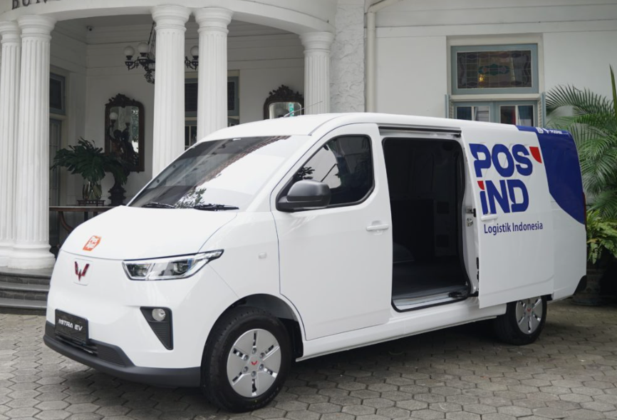 Wuling Mitra EV Resmi Jadi Armada Logistik Pos Indonesia