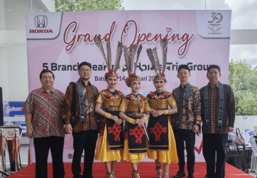 HPM Resmikan Lima Dealer Sekaligus di Pulau Kalimantan, Ini Fasilitasnya!