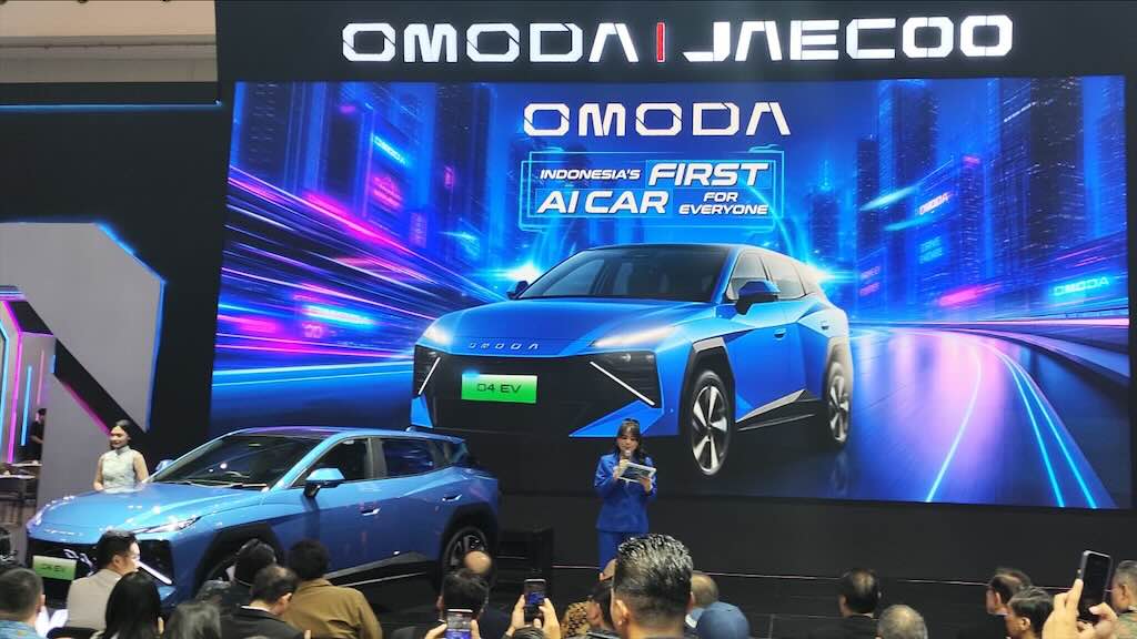 OMODA O4 EV Tampil Perdana di GIIAS 2026, Usung Teknologi AI dan Jarak Tempuh 553 Km