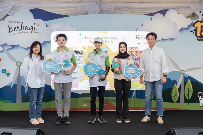  Karya Anak Bangsa Indonesia Berhasil Menjadi Pemenang Utama pada Ajang Global Toyota Dream Car Art Contest ke-17 di Jepang