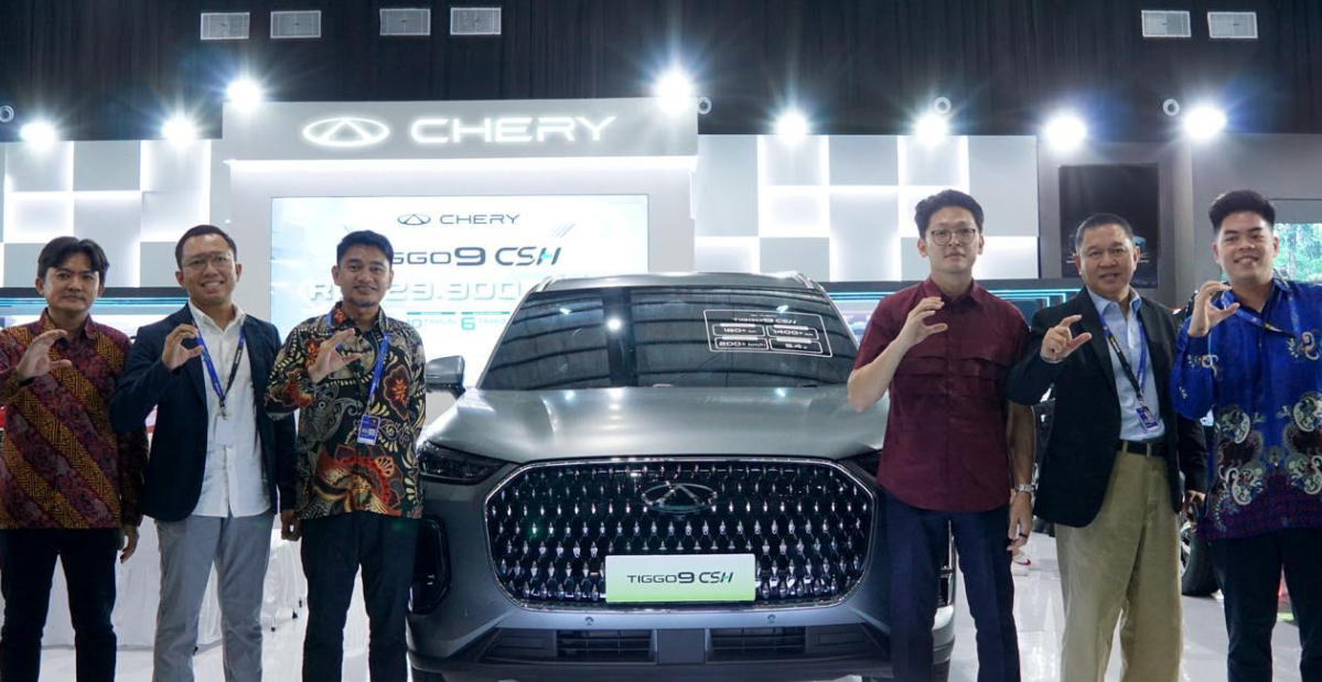 Chery Perkenalkan Tiggo 9 CSH AWD di GIIAS Makassar 2025, SUV Premium Sekali Isi Bisa Ngacir 1.400 Km!