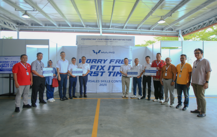 Tegaskan Komitmen 'Worry Free', Wuling Gelar Ajang Aftersales Skill Contest 2025 