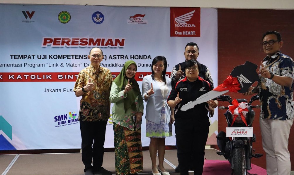 SMK Katolik Sint Joseph Naik Grade A+, WMS Perkuat Pendidikan Vokasi Berbasis Industri