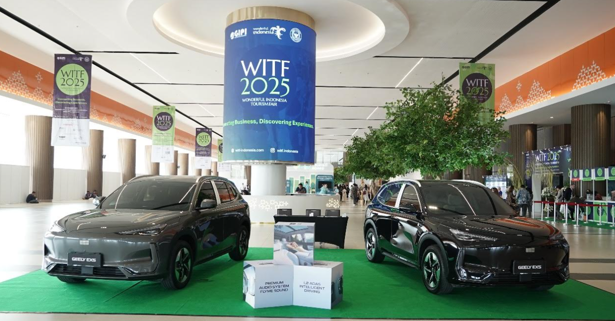 Geely Dorong Mobilitas Hijau di Wonderful Indonesia Tourism Fair 2025