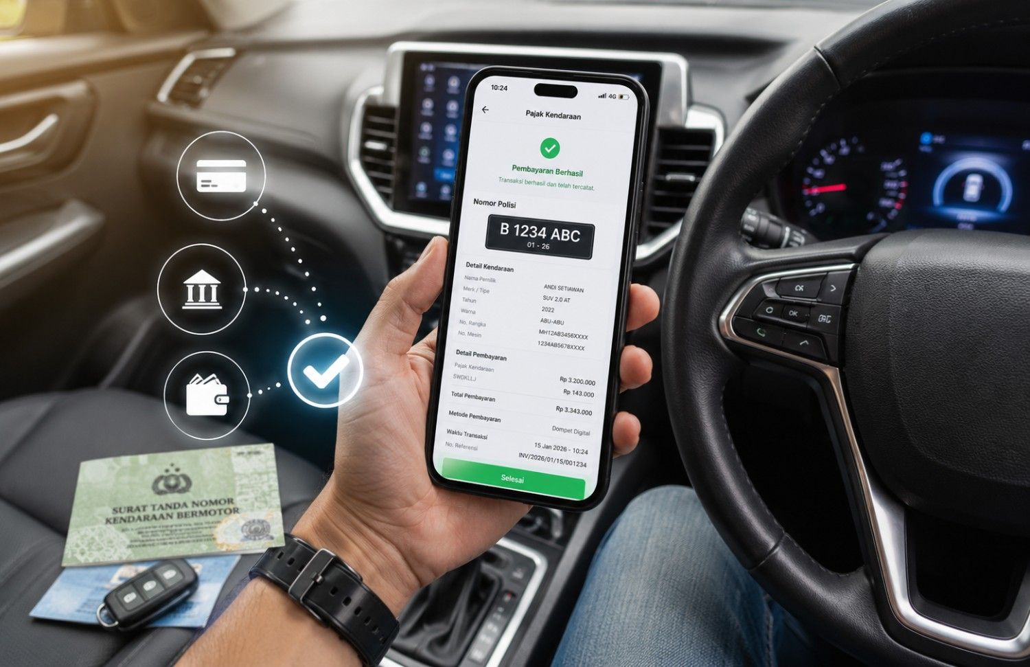 Enggak Perlu Ribet, Begini Cara Bayar Pajak Mobil Online 2026