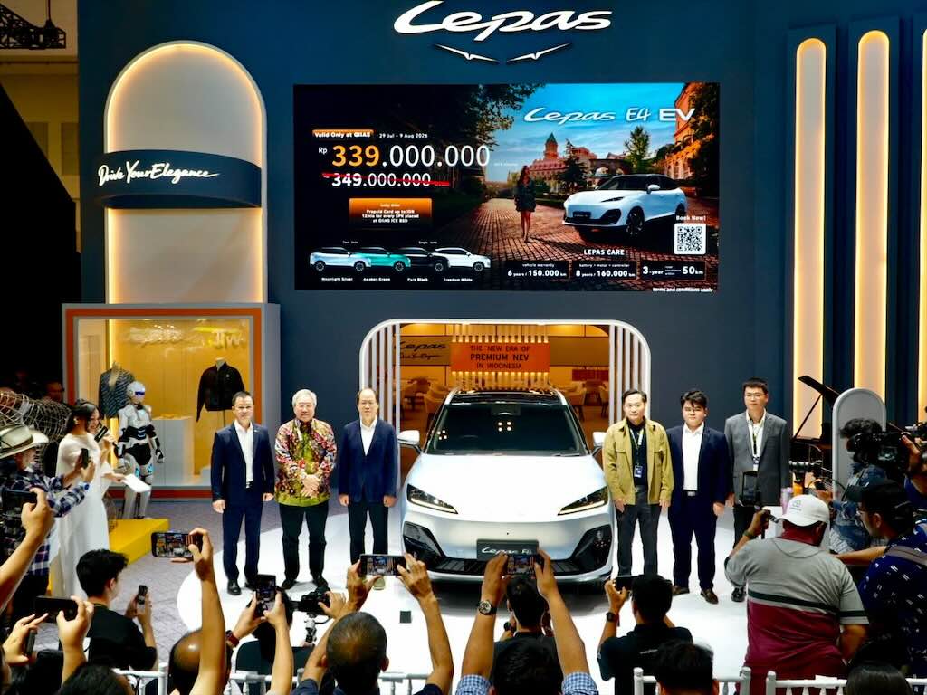 LEPAS E4 EV Hadir di Indonesia dengan Harga Spesial Selama GIIAS 2026