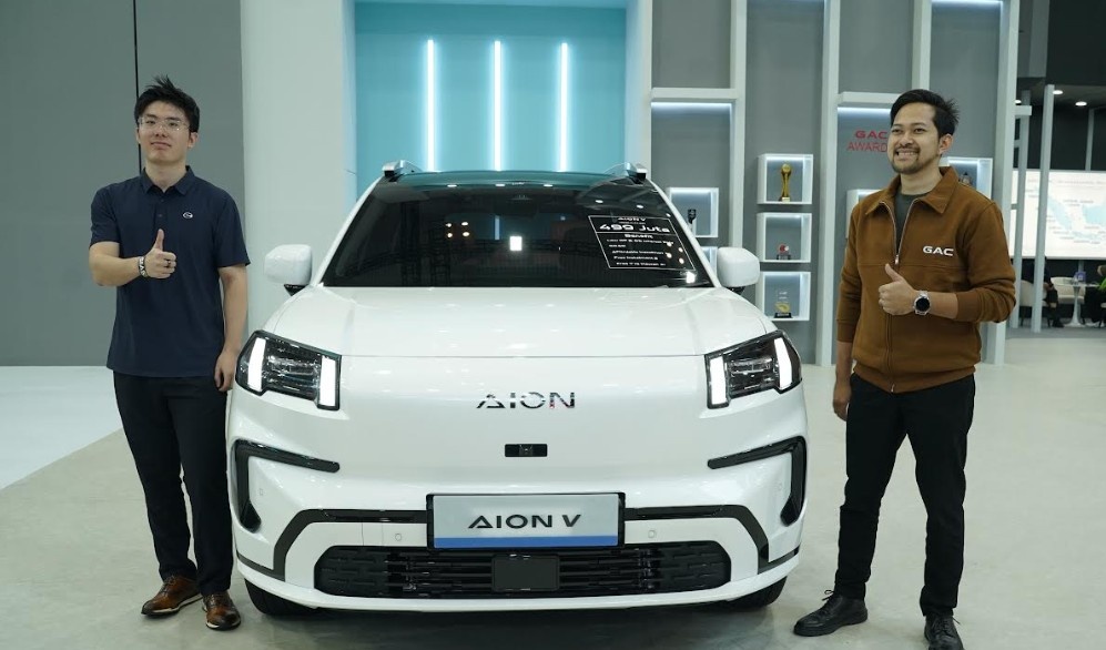 Mobil Listrik GAC AION V Banting Harga di GIIAS 2026, Diskon Tembus 80 Juta!