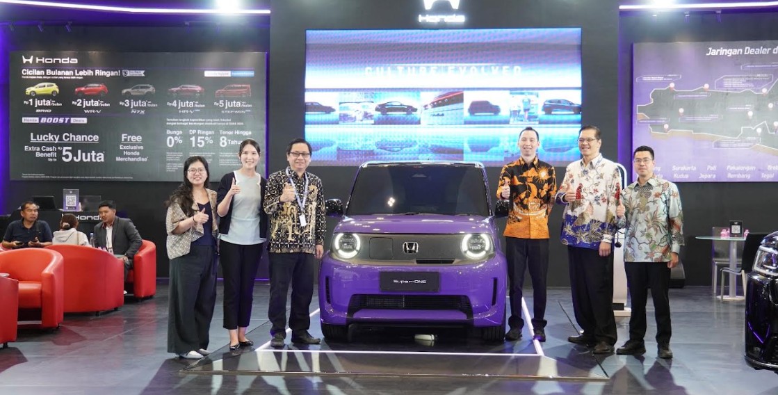 Unjuk Gigi di GIIAS Semarang 2026, Honda Kenalkan Mobil Listrik Kompak Super-ONE
