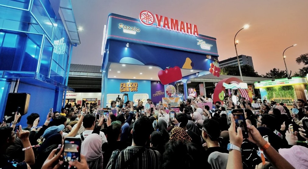 Bawa Grand Filano dan Fazzio Hybrid, Yamaha Ajak Anak Muda Seru-seruan di Pestapora 2026