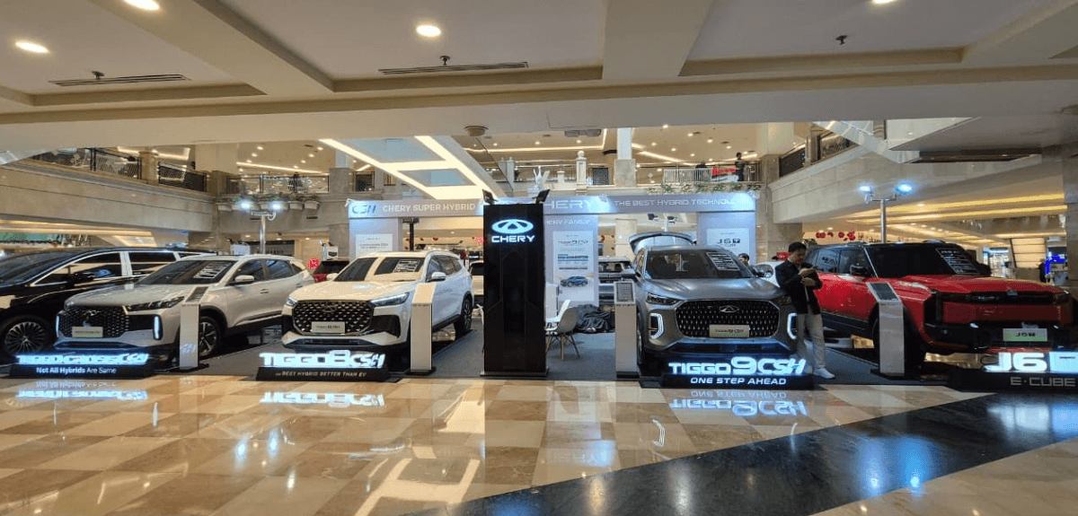 Manfaatkan Libur Lebaran, Chery Pamerkan Lini Unggulan di 2 Mall Jakarta: Ada Promo Bunga 0% dan Garansi Seumur Hidup!