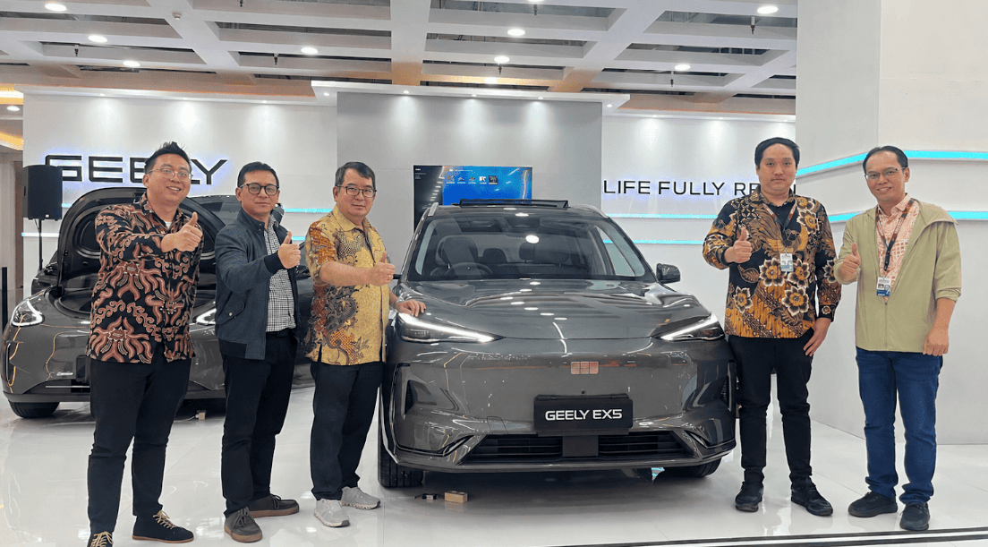 Debut di IIMS Surabaya 2026, Geely Boyong Line Up Andalannya