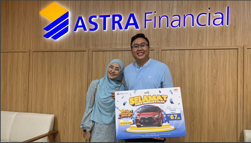 Agya Baru seharga Rp 67 Juta:  Kisah Pemenang Astra Financial Deals di GIIAS 2024, Berkah Dari Niat Membelikan Mobil Sang Ibunda