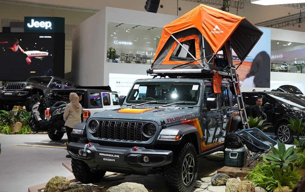 Jeep Pertegas DNA Off-Road dengan Kolaborasi Bersama Eiger di GIIAS 2025 Hadirkan Pengalaman Petualangan yang Sebenarnya