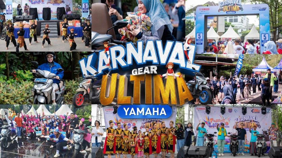 Karnaval GEAR ULTIMA Yamaha Siap Bawa Keseruan 17-an ke 9 Kota, Ada Banyak Hadiah Menarik!