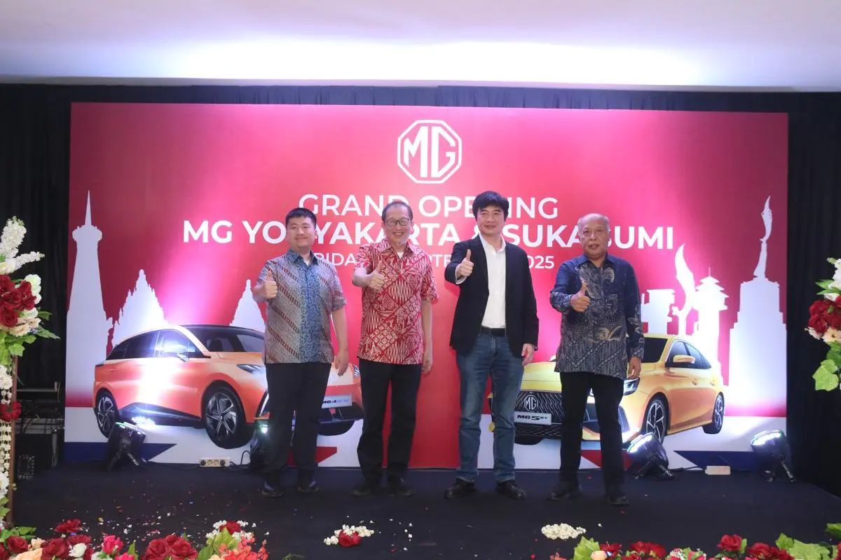 Perkuat Layanan di Pulau Jawa, MG Resmikan Dealer Baru di Yogyakarta dan Sukabumi