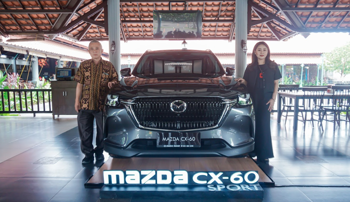 The New Mazda CX-60 Sport Mengaspal di Medan: SUV Premium Kaya Fitur Canggih, Segini Harga Jualnya