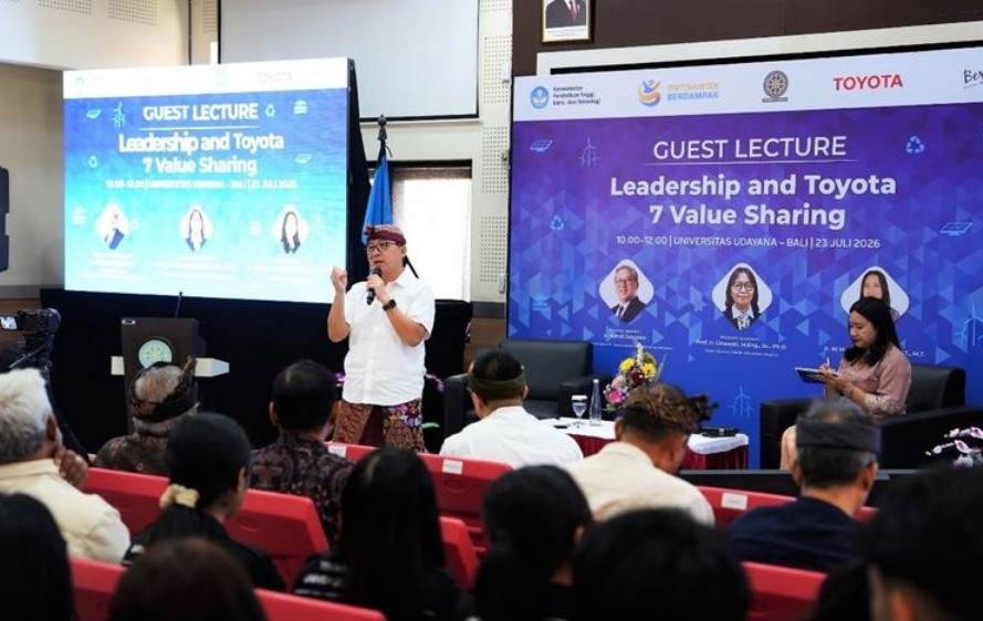 Toyota Gandeng Universitas Udayana, Bekali Mahasiswa dengan Lean Manufacturing