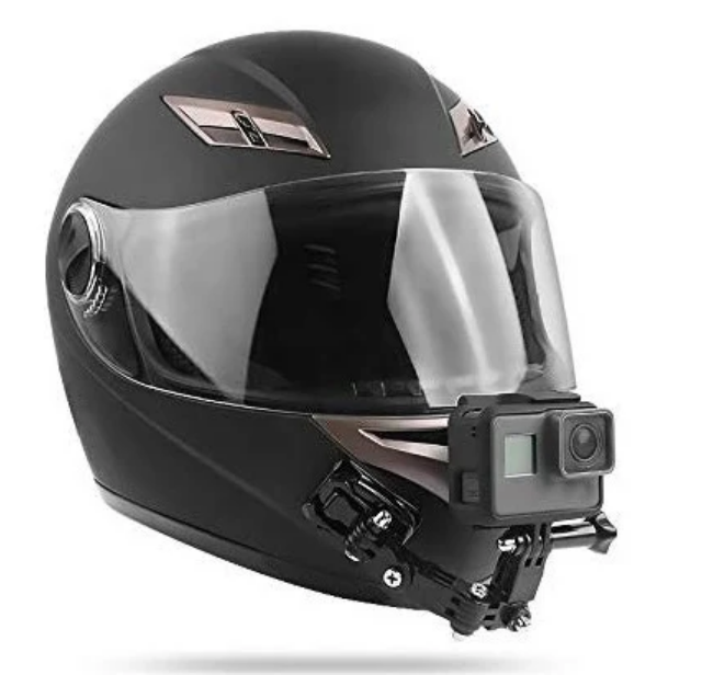 Mau Jadi Motovlogger Juga? Cek Dulu Nih, 3 Posisi Pasang Action Cam di Helm Favorit Bikers 