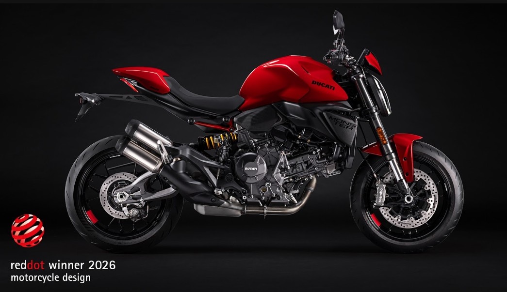 Makin Diakui, Ducati Monster Sabet Penghargaan Bergengsi Red Dot Design Award 2026